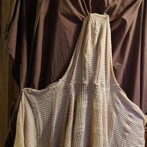 Hooded Crochet Shawl